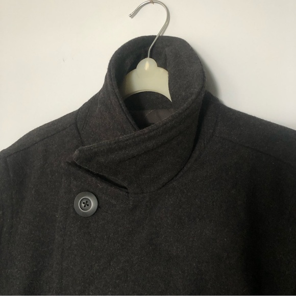 Old Navy Dark Gray Wool Coat - Picture 6 of 8